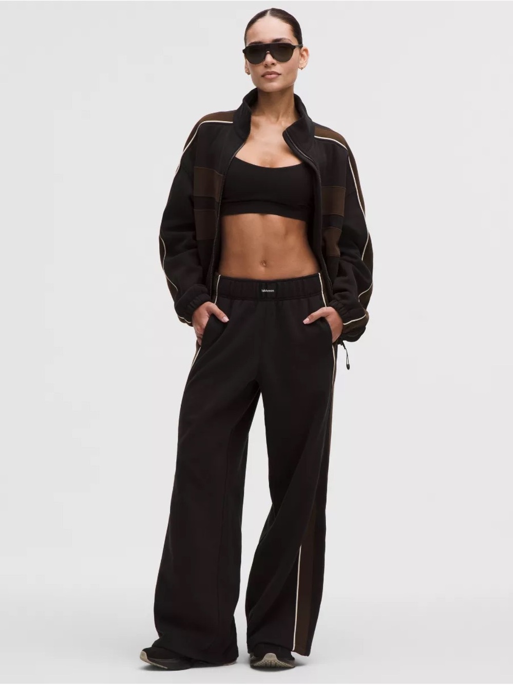 Lululemon Steady State Oversized Track Pants Stripe